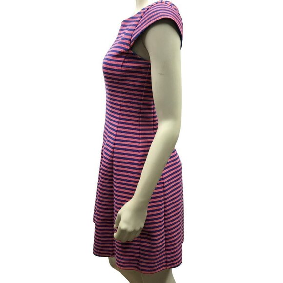 LILLY PULITZER BRIELLE‎ STRIPED CAP SLEEVE DRESS SIZE MD - Picture 4 of 7